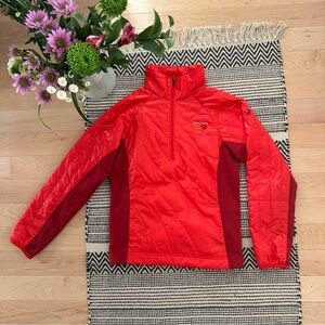 Mountain Hardwear Bright Red Quilted Jacket